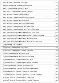 Prashant Roll menu 3