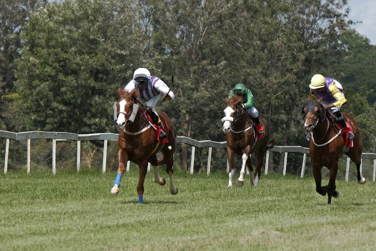 Part of the recent action at the Ngong Race Course