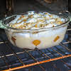 Thumbnail For Banana Pudding Baking In The Oven.