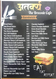 Atarkya The Brocode Cafe menu 8