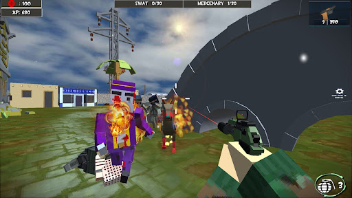 Screenshot Combat Pixel Zombie Survival