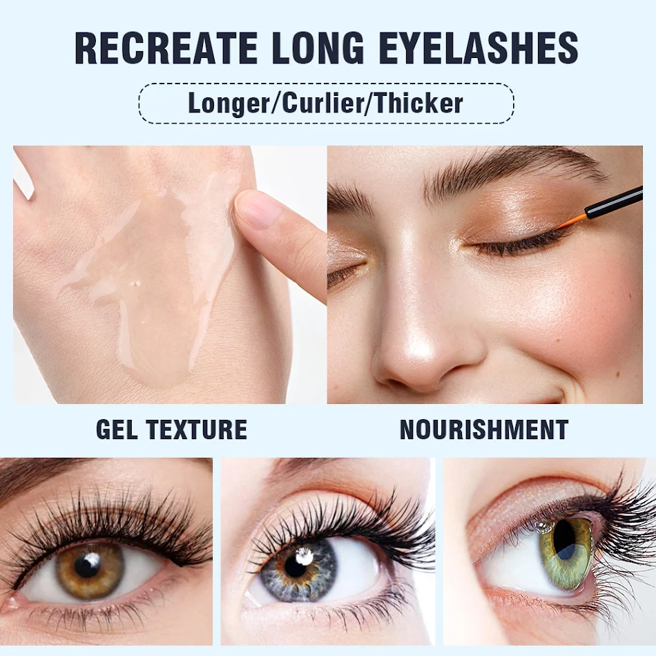 Beautiful Eyelash Black Curling Care for stunning lashes. Get longer, curled lashes with this innovative daily care prod
