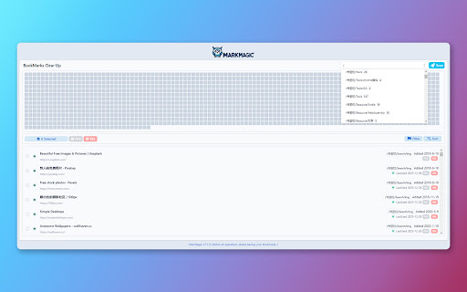 MarkMagic - Effortless Bookmark Manager