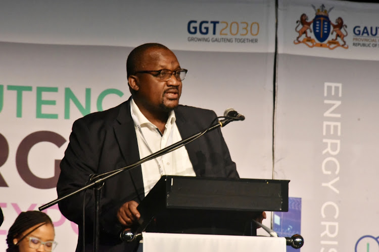 Gauteng MEC for COGTA Mzikayifani Khumalo.