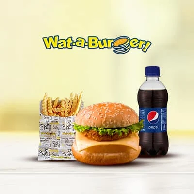 Chicken Surprise + Fries + Pepsi Pet