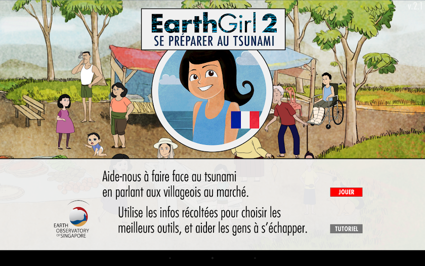 Earth Girl 2: Tsunami Screen 1