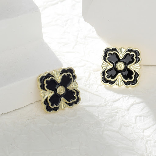 Title 2, Camellia Earrings for Women, Light Luxury, Nich...