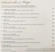 The Promenade Lounge - Taj Bengal menu 3