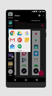 Meteor Swipe - Edge sidebar launcher Screenshot