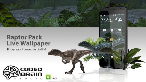 Raptor Pack Live Wallpaper