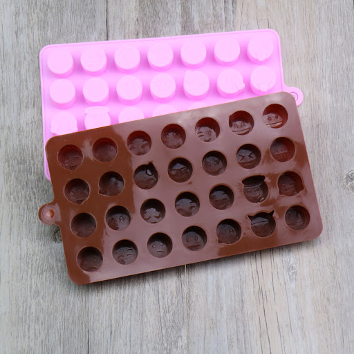 Title 5, EmojiGoo Emoji Chocolate Mold Candy Ice Cube Je...