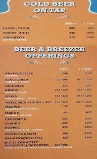 Cafe Delhi Heights menu 1