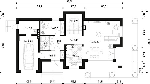 Cyprys 4 CE - Rzut parteru