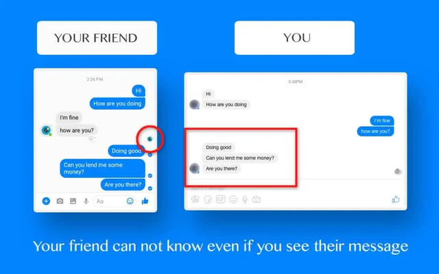 Facebook Chat Unseen