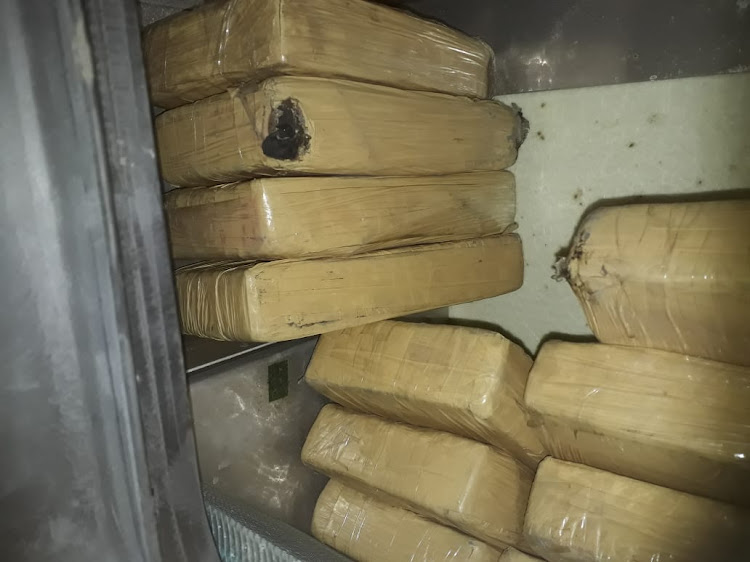 Officers from the narcotics enforcement bureau intercepted the truck destined for Cape Town at a petrol station on the N1 on Sunday.