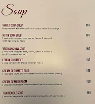 Cafe Sorriso - The Caffeine Club menu 1