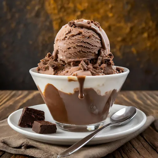 Mocha Brownie Ice Cream