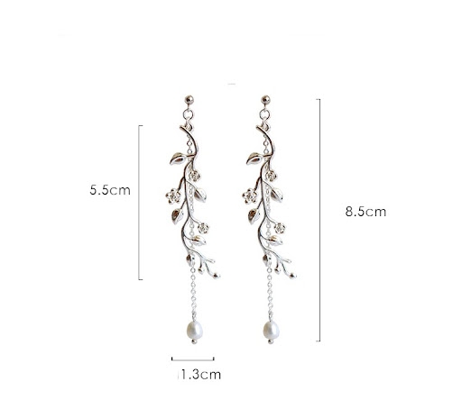 Title 2, Design Sense Super Immortal Style Pearl Earring...