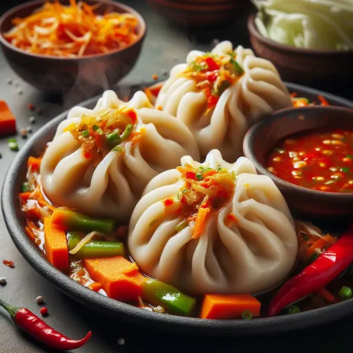 Chicken Fired Momos [7 Inches]