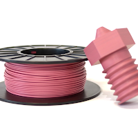 Closed Loop Plastics Party Pink U-HIPS 3D Printing Filament - 0.5kg - 2.85mm