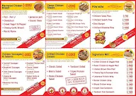 Nothing But Chicken menu 1