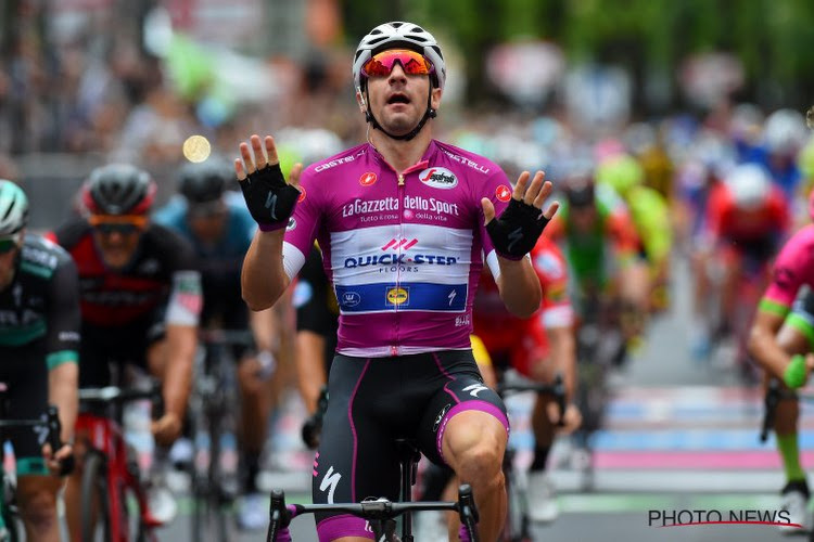17e étape du Giro: Victoire au sprint pour Viviani, un Belge cinquième