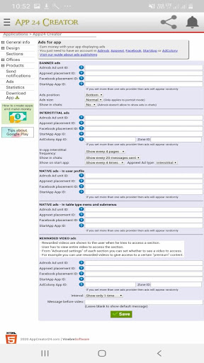 App24 Creator- Free Android Apps Make