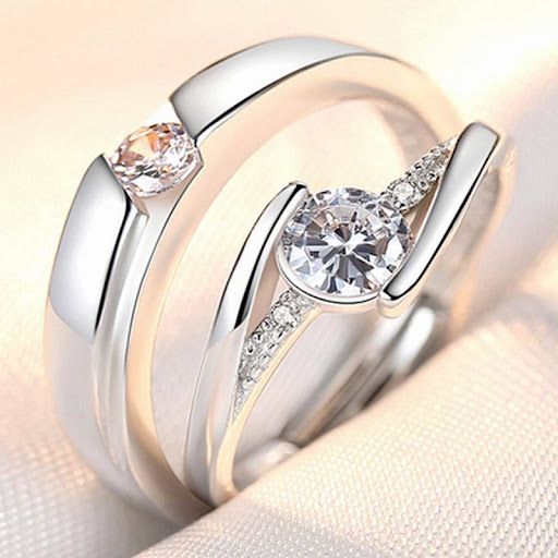 Title 10, Rings Opening Wedding Simulation Diamond Ring C...