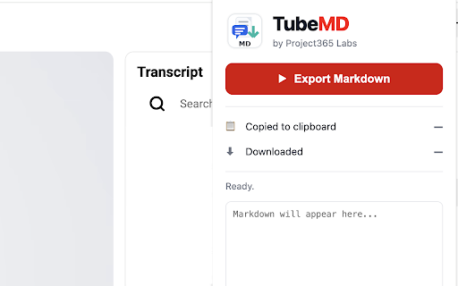 TubeMD screenshot 1