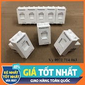 Nhân Mạng Cat6, Ổ Cắm Mạng Cat6 Panasonic, Module Cat6 Hạt To Wide Lắp Âm Tường