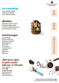 Keventers - Milkshakes & Desserts menu 2
