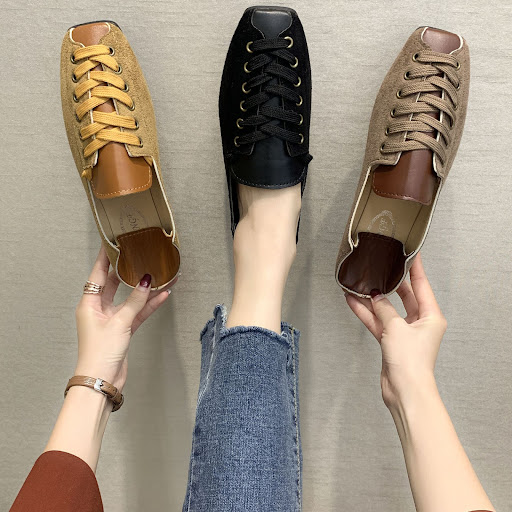 Title 7, Womens One-legged Peas Shoes, Square Toe, All-...