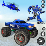 Cover Image of Herunterladen Monstertruck-Roboter der US-Polizei 1.13 APK