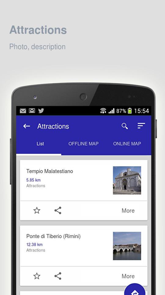 Rimini: Offline travel guide Screen 3