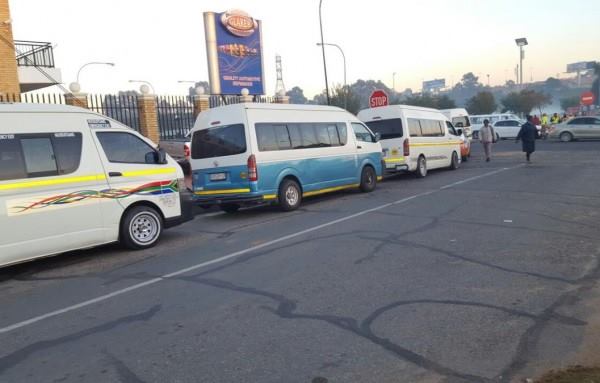 Gauteng closes troubled taxi ranks and routes in Soweto.