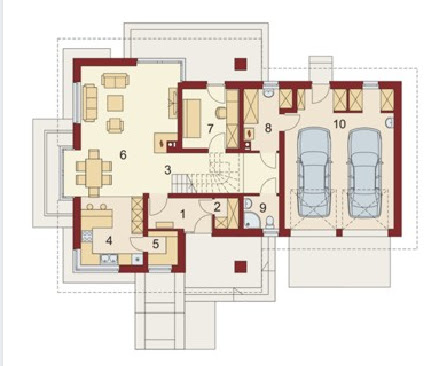 Archimedes 2 - Rzut parteru