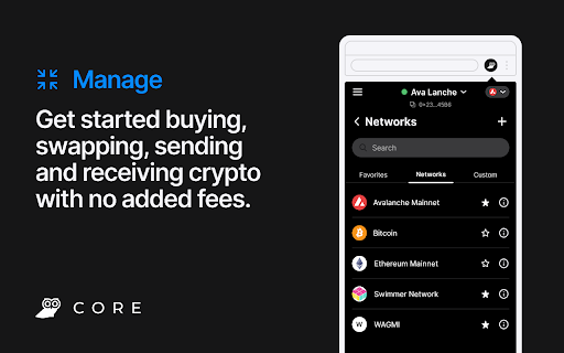 Core | Crypto Wallet & NFT Extension