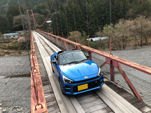 コペン La400kのシート交換 車中泊 宮の前橋 車で渡れる吊り橋 オープンドライブに関するカスタム メンテナンスの投稿画像 車 のカスタム情報はcartune