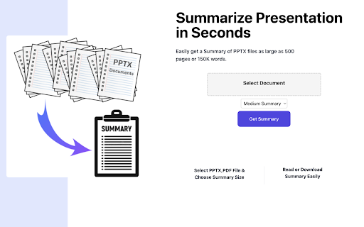 Presentation Summarizer