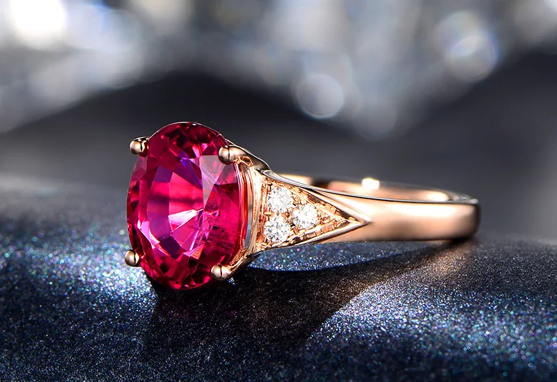 Title 5, Simulierte Turmalin Edelstein Ring. Erleben Sie...