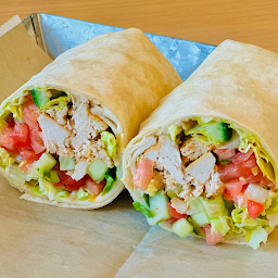 Chicken Hummus Wrap