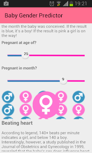 Baby Gender Predictor