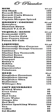 O'Pescador menu 7