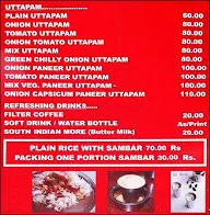 Chennai Hot Cafe menu 3