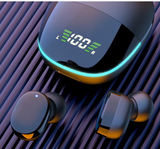 Title 1, G9S Bluetooth Headset with cool breathing light...