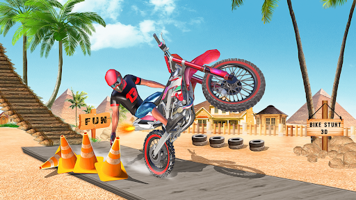 Screenshot Bike Stunt Race Bike Racing 3D