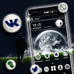 Cover Image of Télécharger Moon Night Launcher Theme 1.1 APK