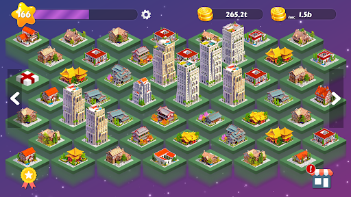 Screenshot Designer City: idle merge game