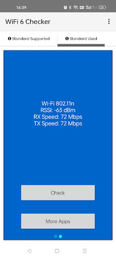 Screenshot WiFi 6 Checker