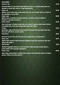 The Food Garden menu 1